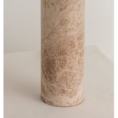 Alba Stone Table Lamp | Marble Base | Grey