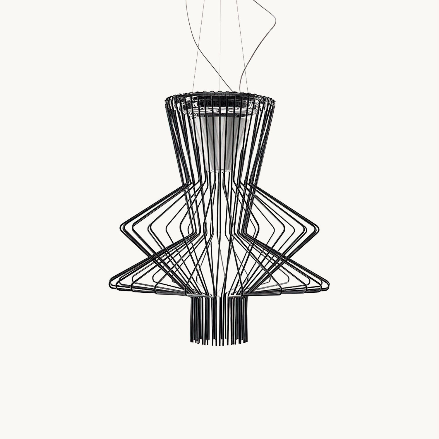 Allegretto Vivace Pendant Light | Iron & Stainless Steel | Black, Gold, Brown Options