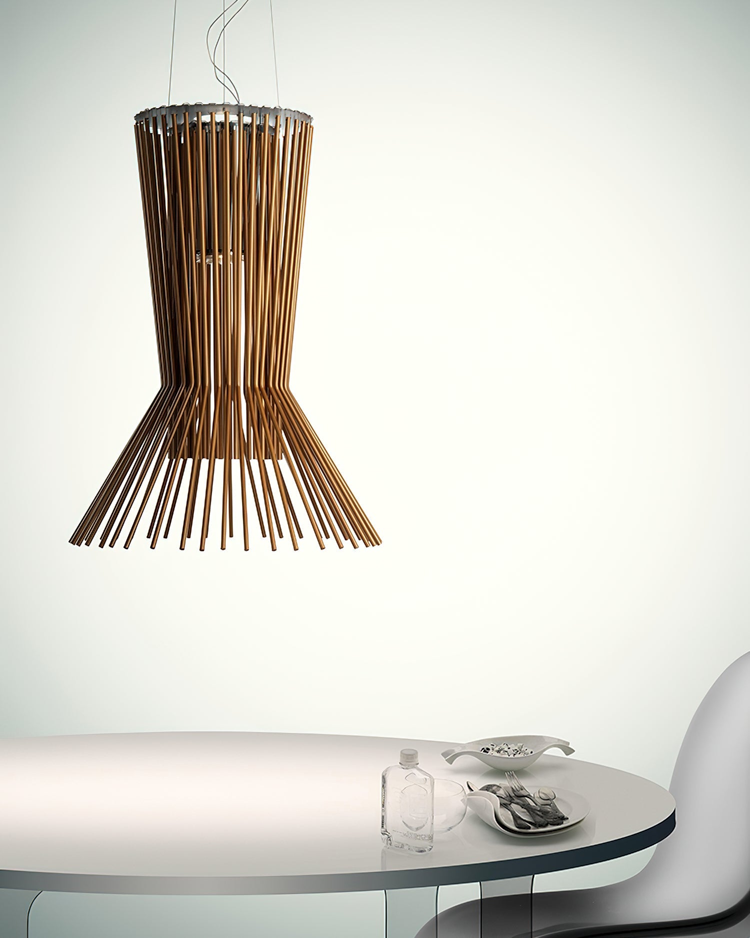 Allegretto Vivace Pendant Light | Iron & Stainless Steel | Black, Gold, Brown Options