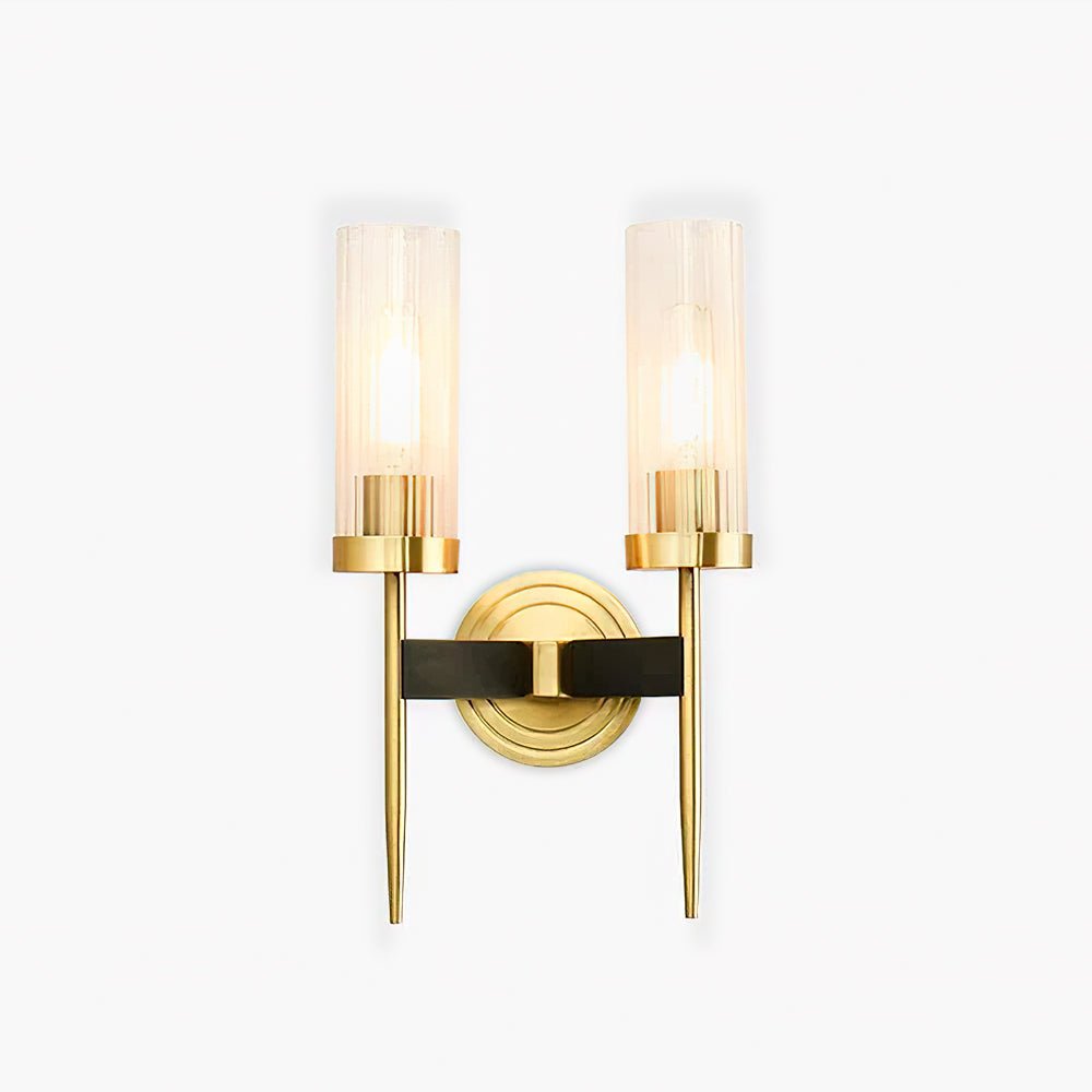Alouette Wall Light | Copper & Glass | Brass Finish