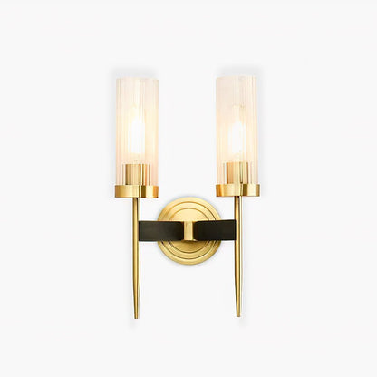 Alouette Wall Light | Copper & Glass | Brass Finish
