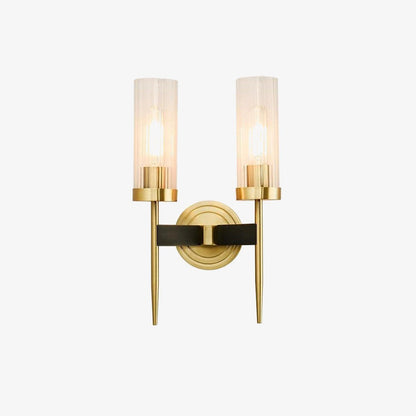 Alouette Wall Light | Copper & Glass | Brass Finish