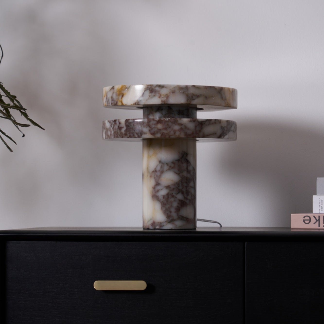 Altar Table Lamp | Marble | Bvlgari Red & White