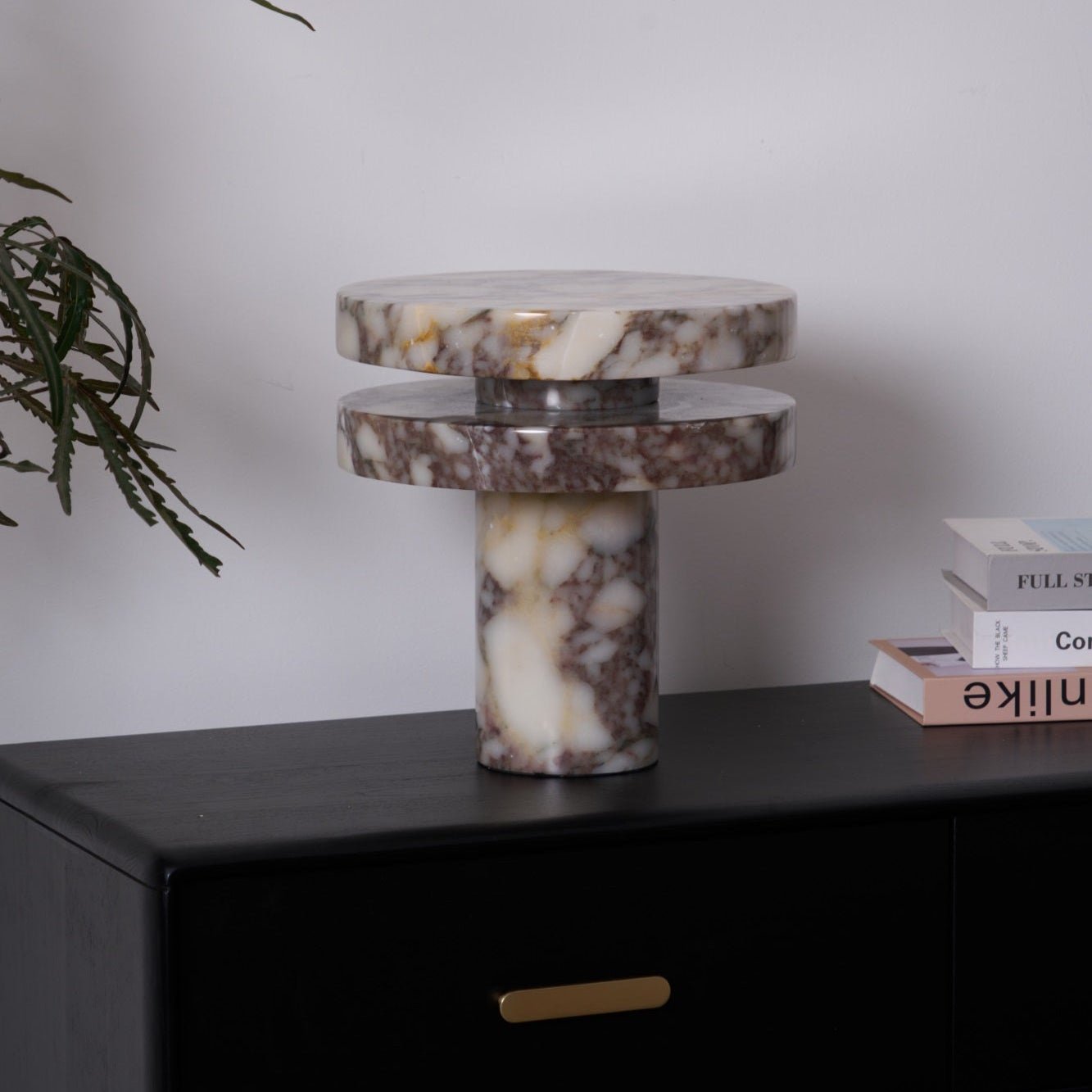 Altar Table Lamp | Marble | Bvlgari Red & White