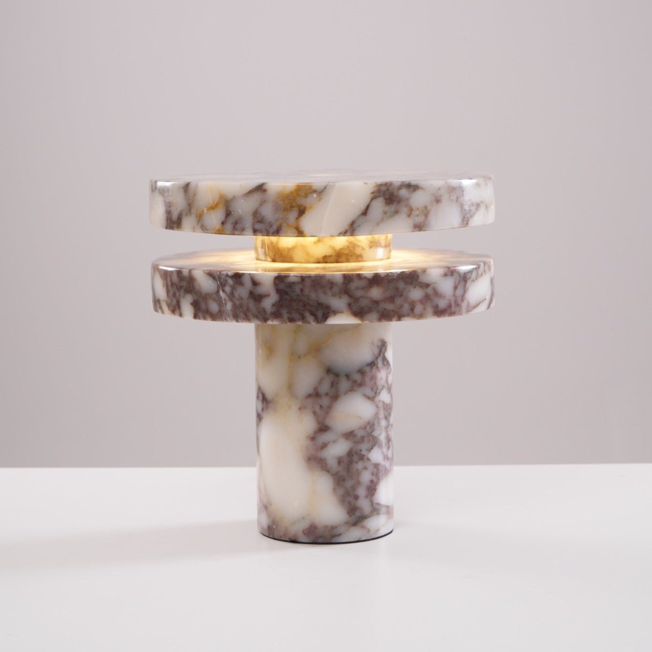 Altar Table Lamp | Marble | Bvlgari Red & White