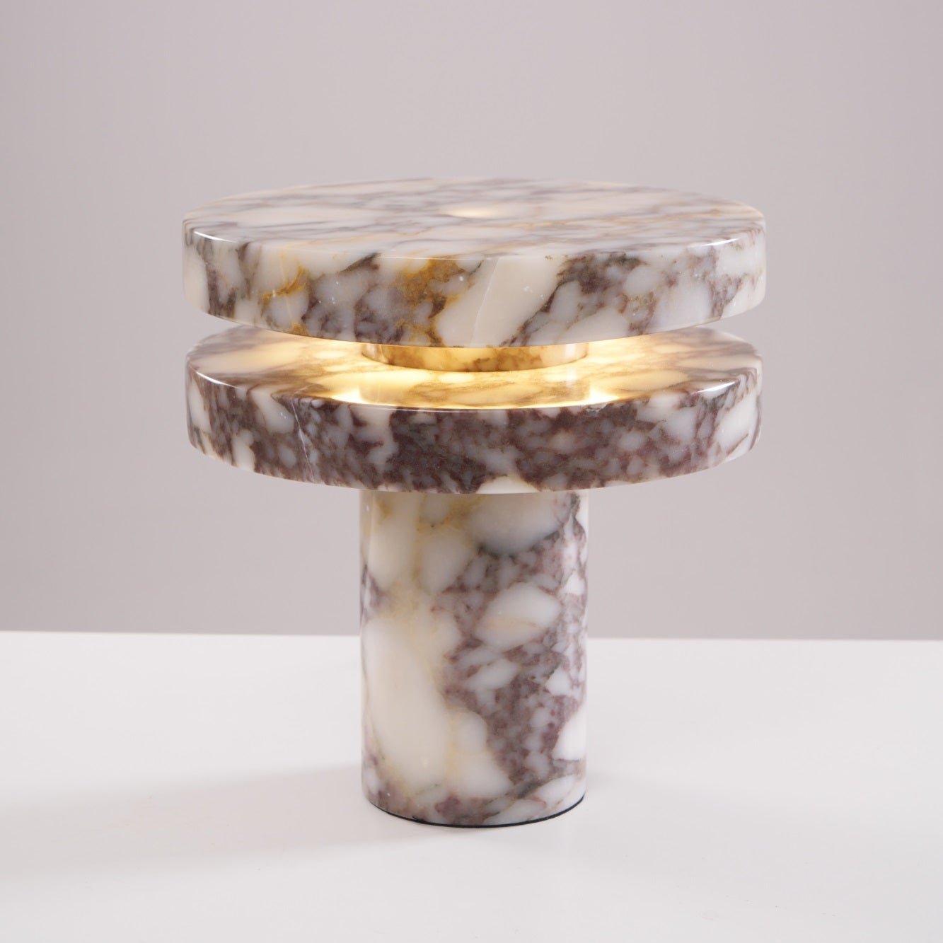 Altar Table Lamp | Marble | Bvlgari Red & White