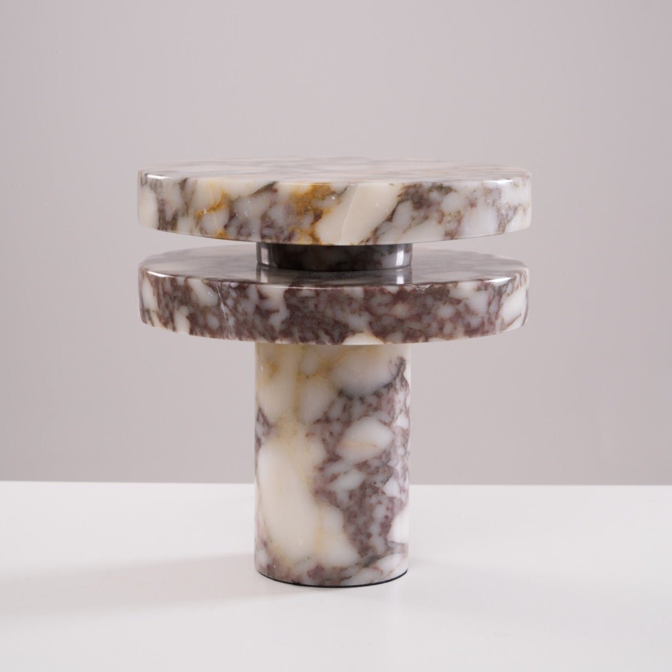 Altar Table Lamp | Marble | Bvlgari Red & White