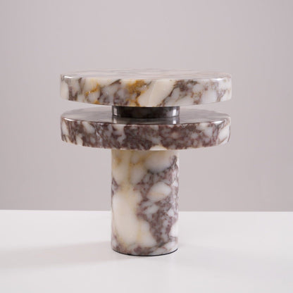 Altar Table Lamp | Marble | Bvlgari Red & White