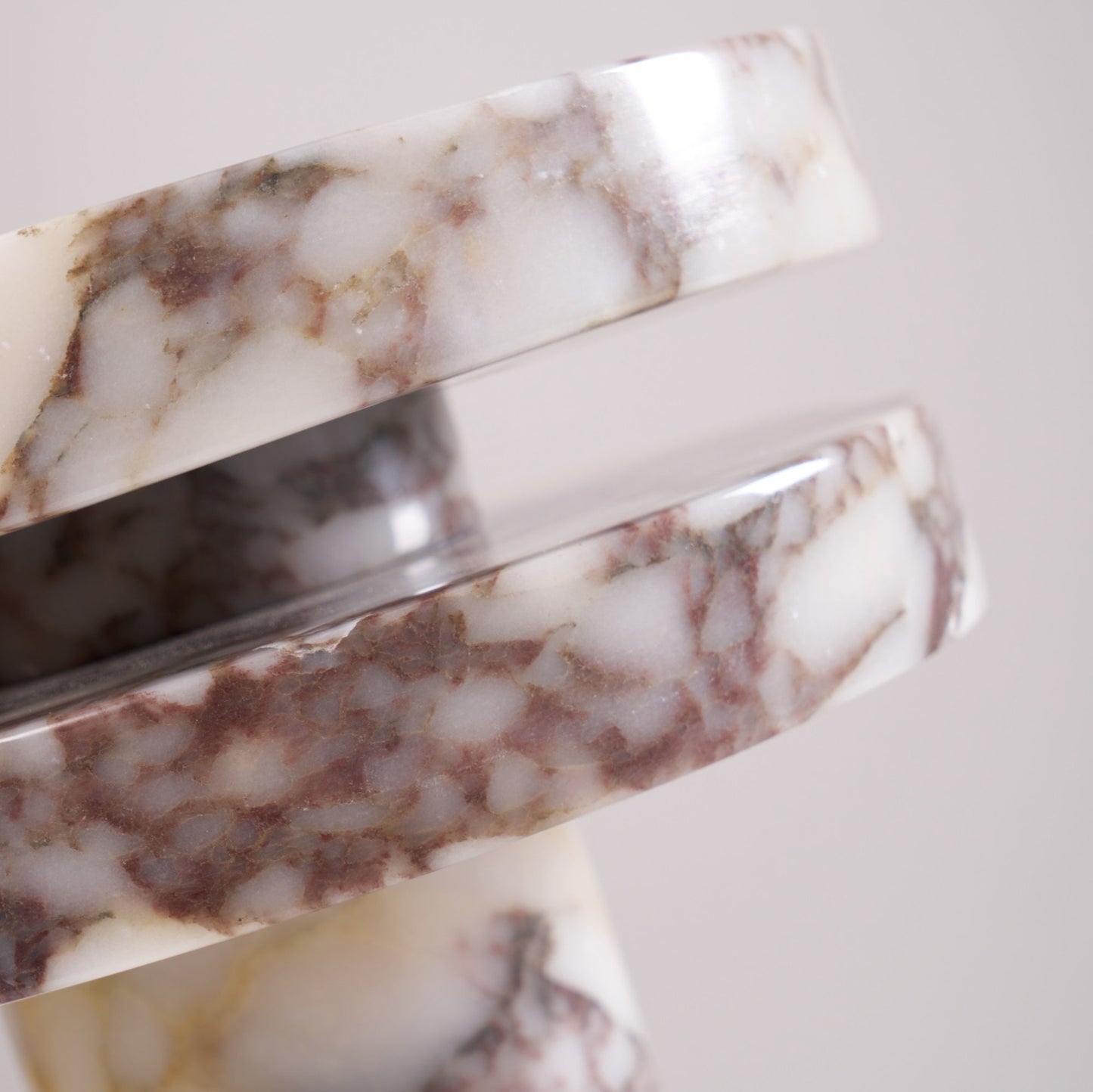 Altar Table Lamp | Marble | Bvlgari Red & White
