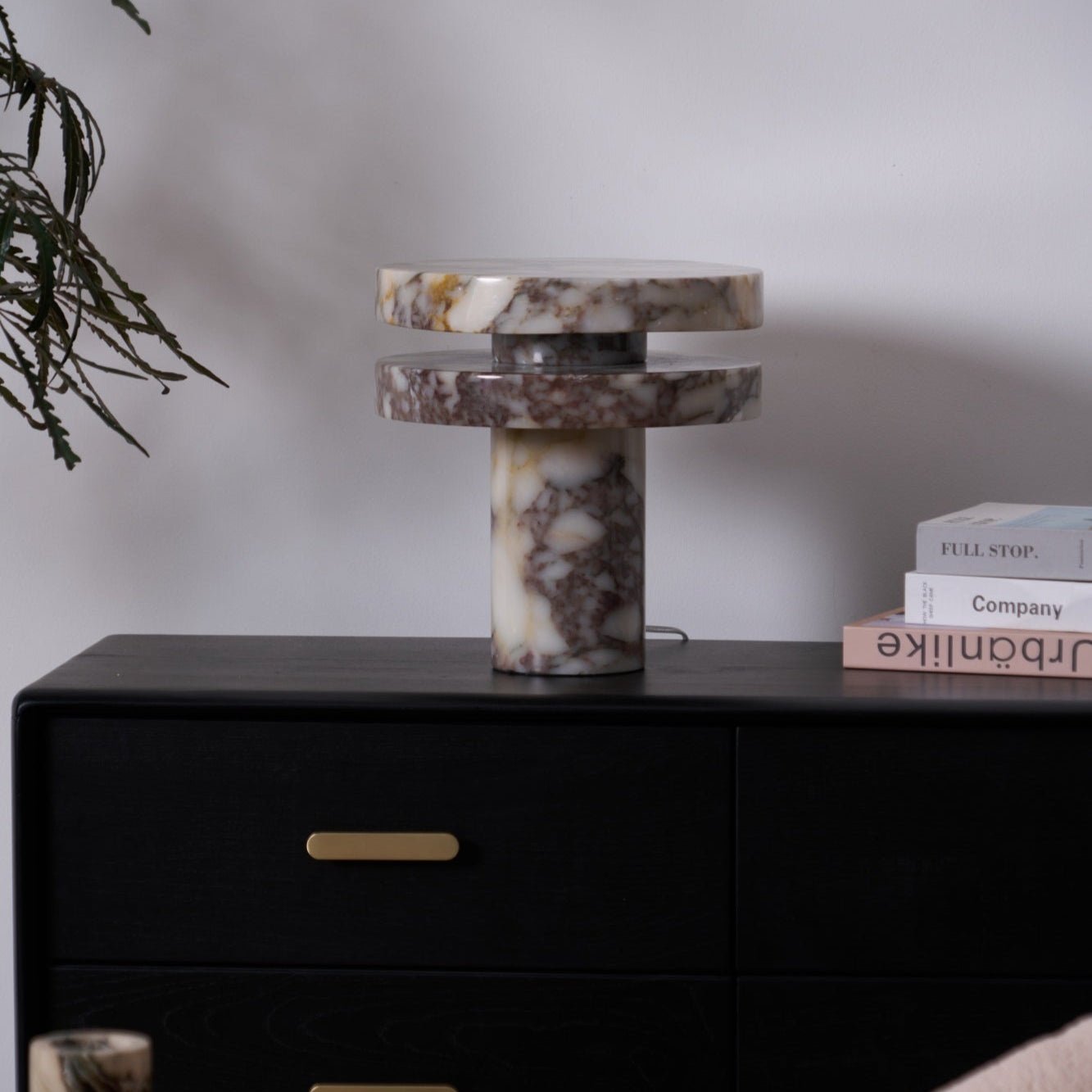 Altar Table Lamp | Marble | Bvlgari Red & White