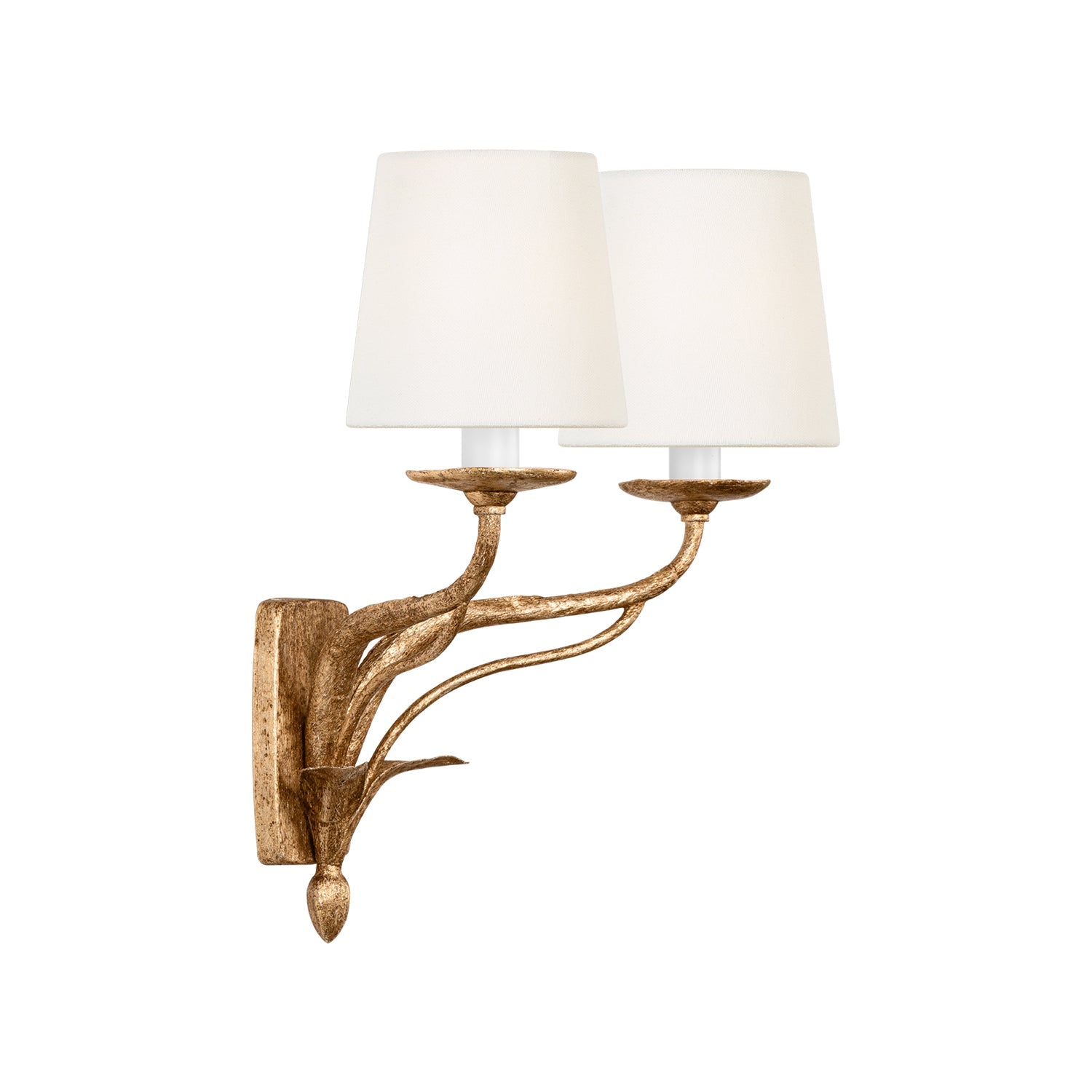 Amalfi Wall Light | Antique Brass | Single or Double Size Options