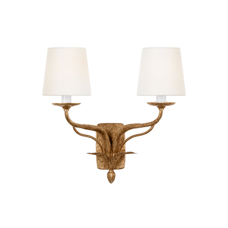 Amalfi Wall Light | Antique Brass | Single or Double Size Options