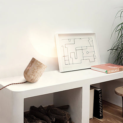 Amidori Table Lamp | Yellow Travertine | Indoor