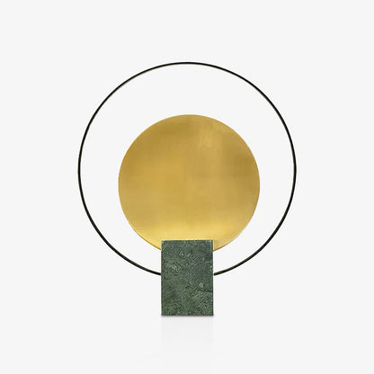 Amos Camden Table Lamp | Metal & Marble | Black/Gold