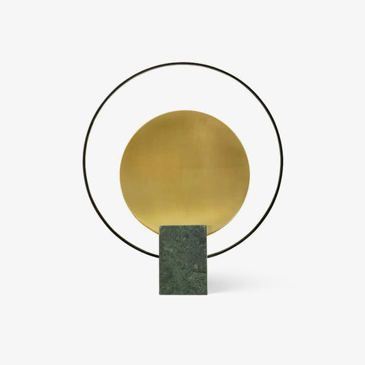 Amos Camden Table Lamp | Metal & Marble | Black/Gold