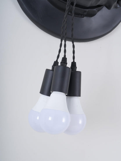 Amsterdam Wall Sconce | Resin & Metal | Matte Grey/White/Black