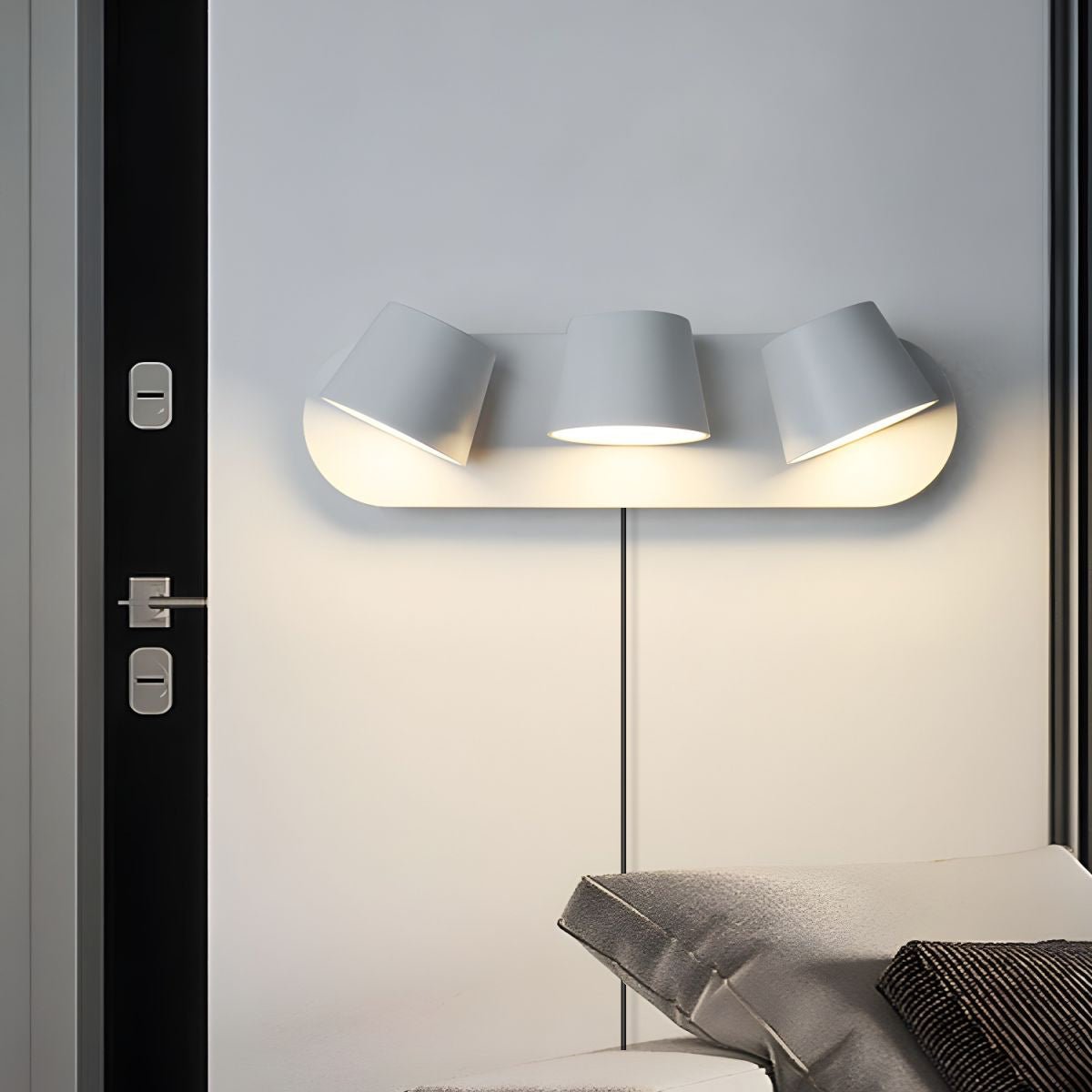Angle Adjustable Wall Lamp | LED Sconce | Black or White