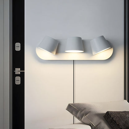 Angle Adjustable Wall Lamp | LED Sconce | Black or White