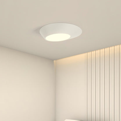 Angled Ceiling Light | Iron, Metal, Acrylic | Black, White