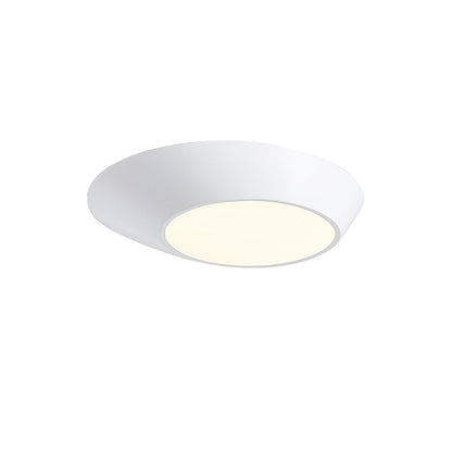 Angled Ceiling Light | Iron, Metal, Acrylic | Black, White