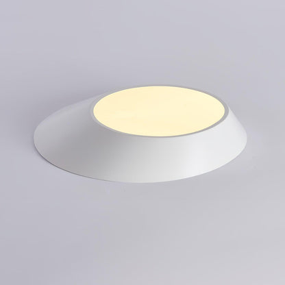 Angled Ceiling Light | Iron, Metal, Acrylic | Black, White