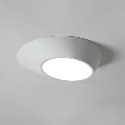 Angled Ceiling Light | Iron, Metal, Acrylic | Black, White