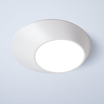 Angled Ceiling Light | Iron, Metal, Acrylic | Black, White
