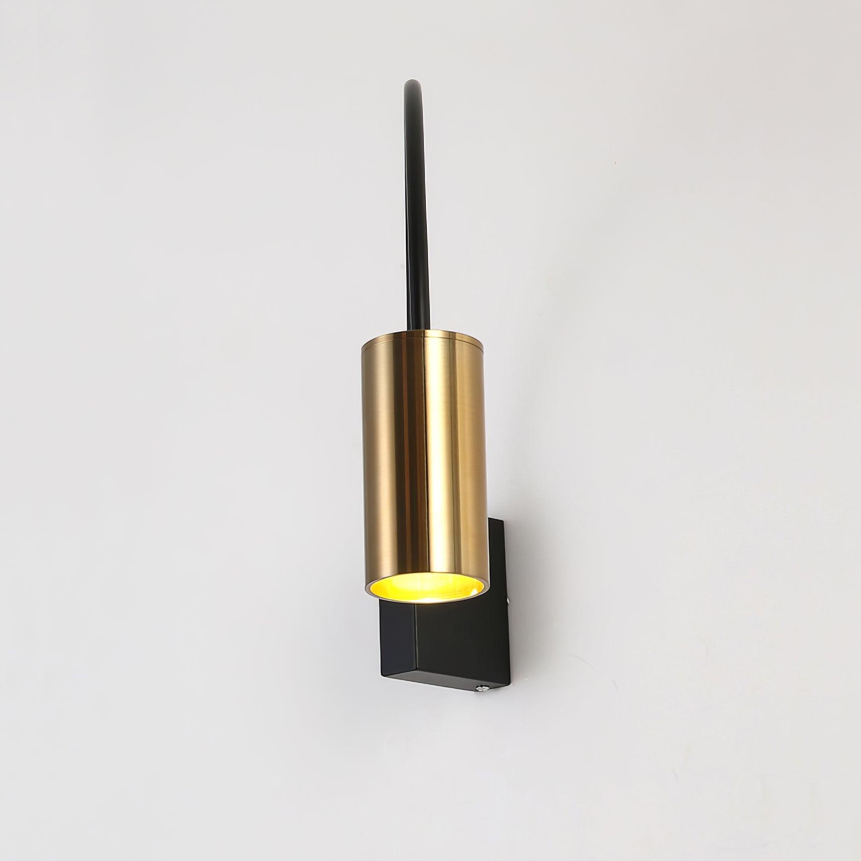 Antonella Wall Lamp | Metal | Black/Gold