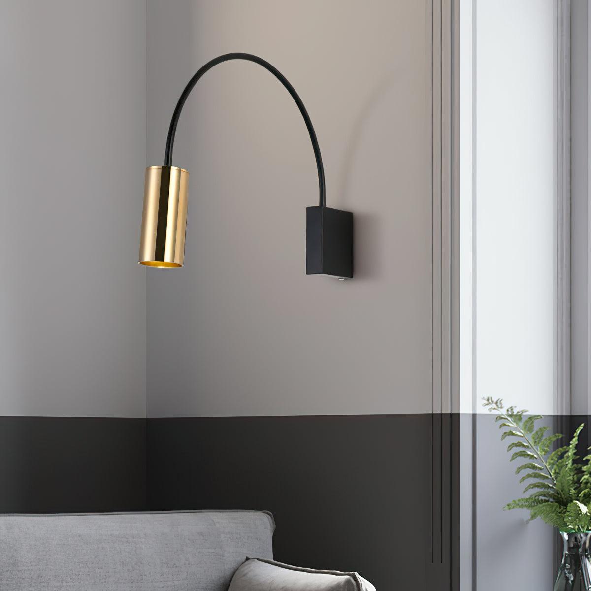 Antonella Wall Lamp | Metal | Black/Gold