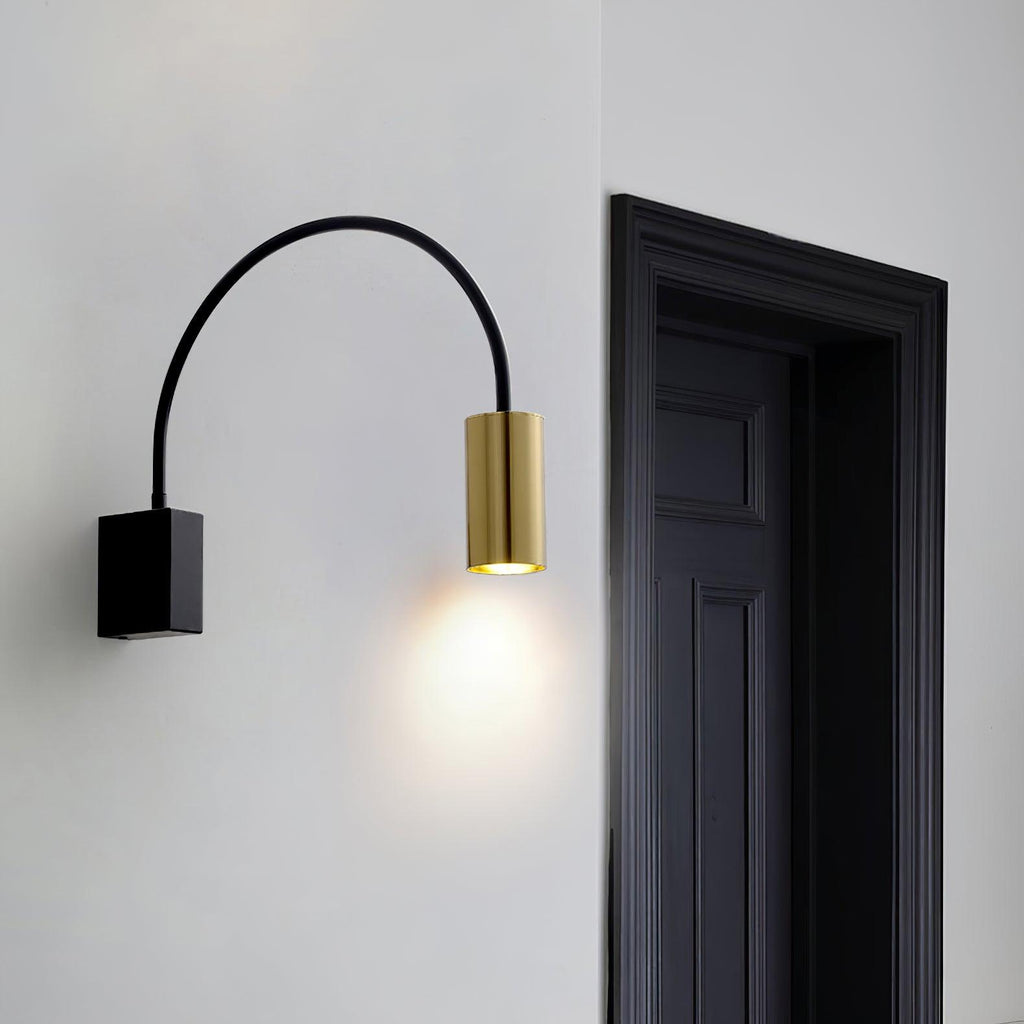 Antonella Wall Lamp | Metal | Black/Gold
