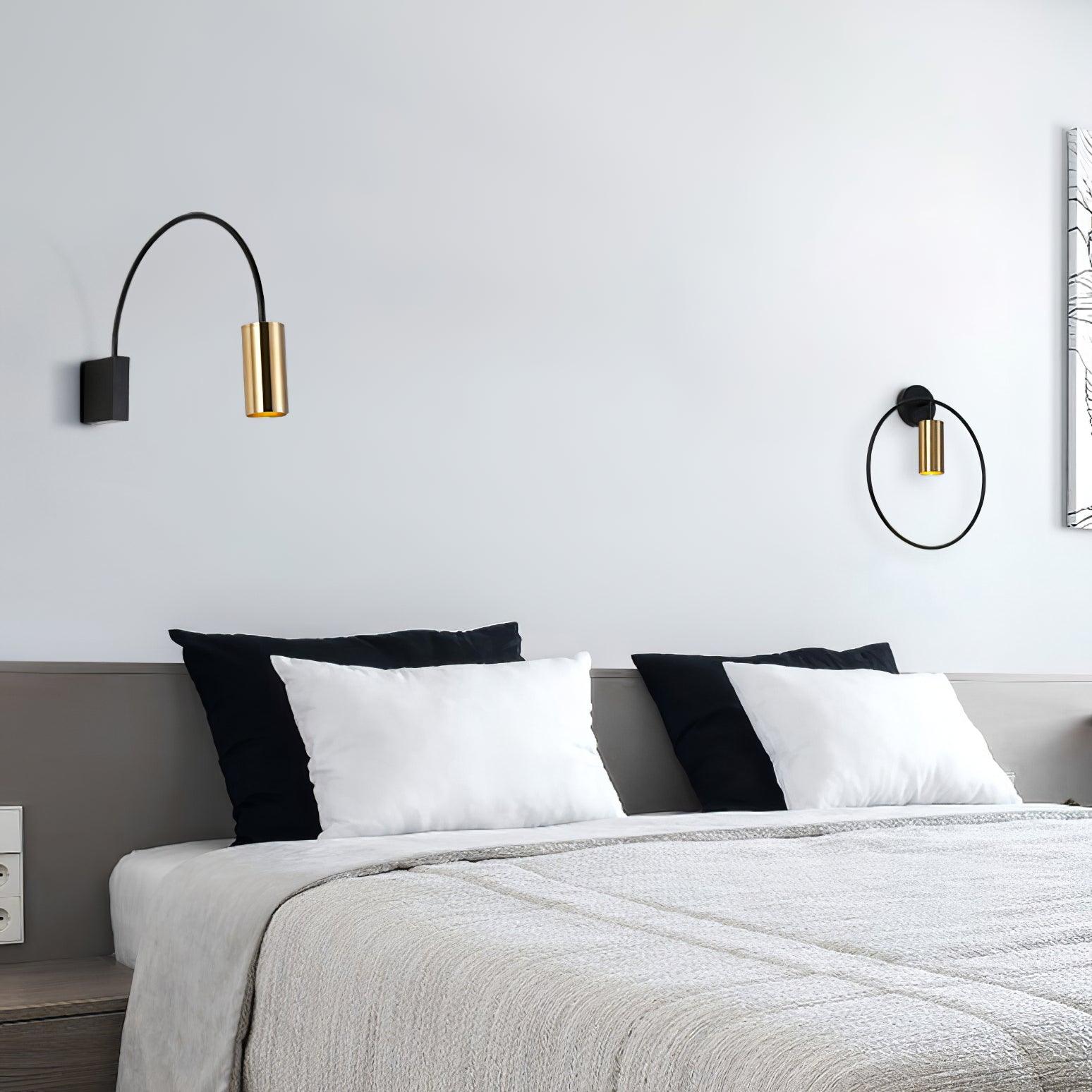 Antonella Wall Lamp | Metal | Black/Gold