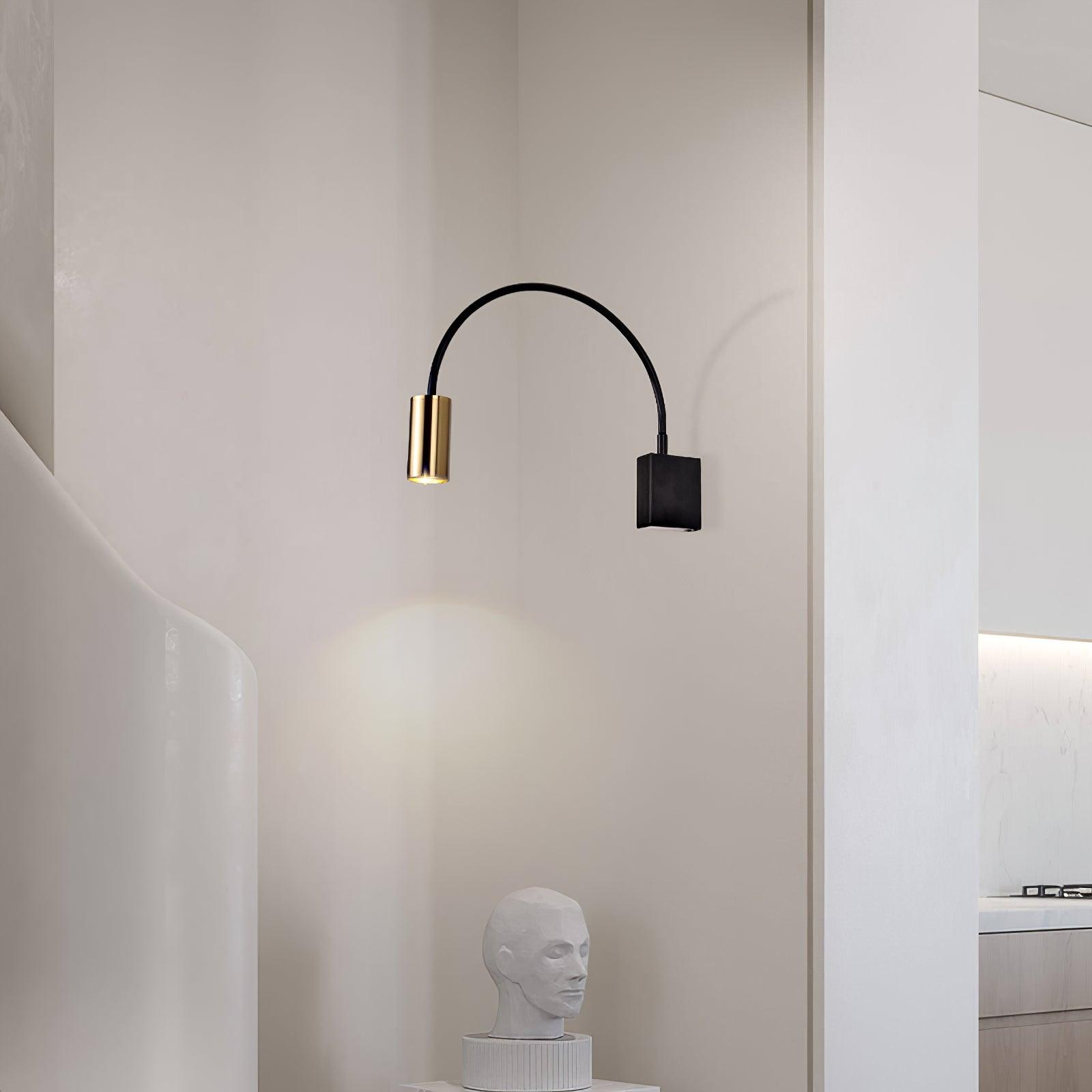 Antonella Wall Lamp | Metal | Black/Gold