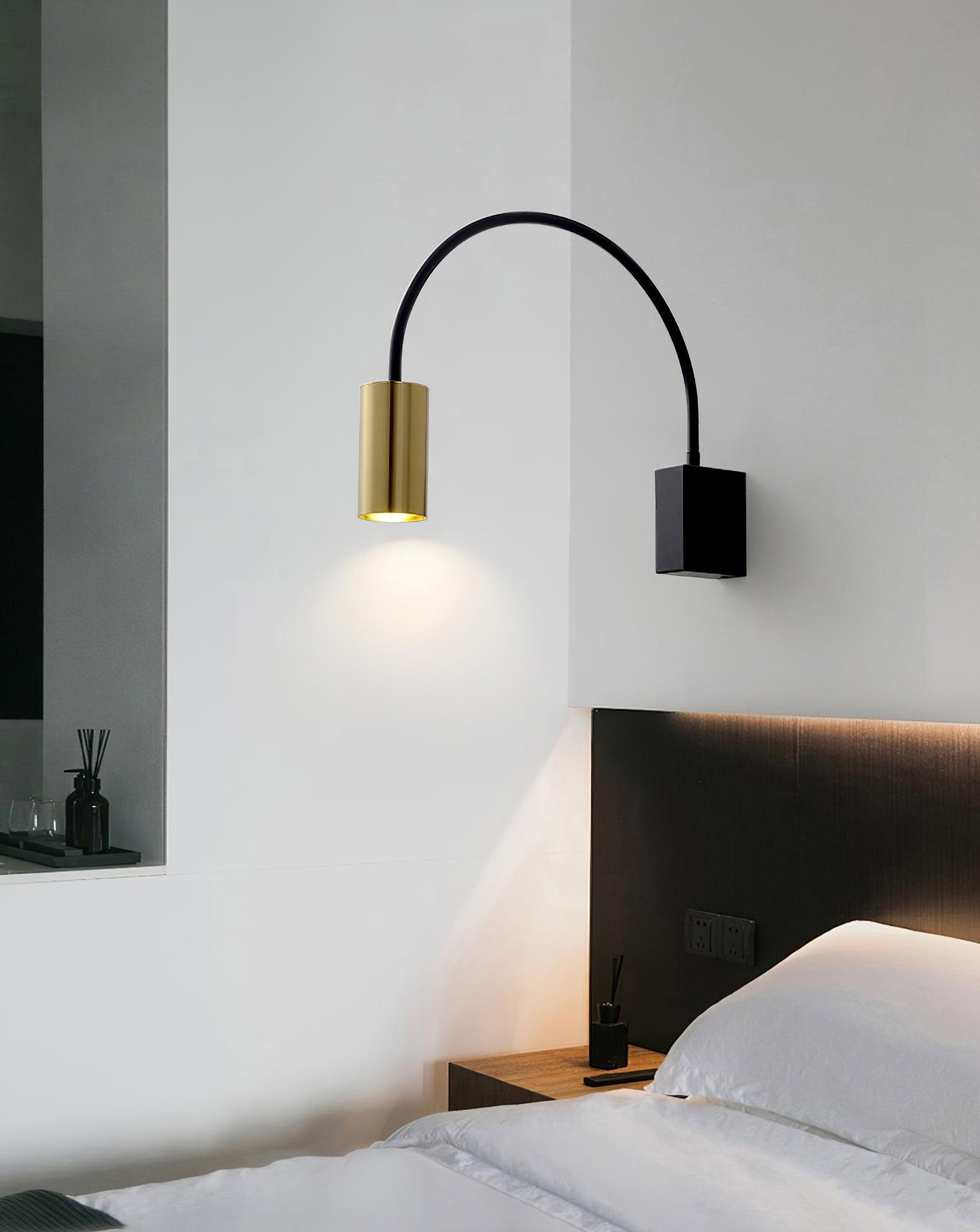 Antonella Wall Lamp | Metal | Black/Gold
