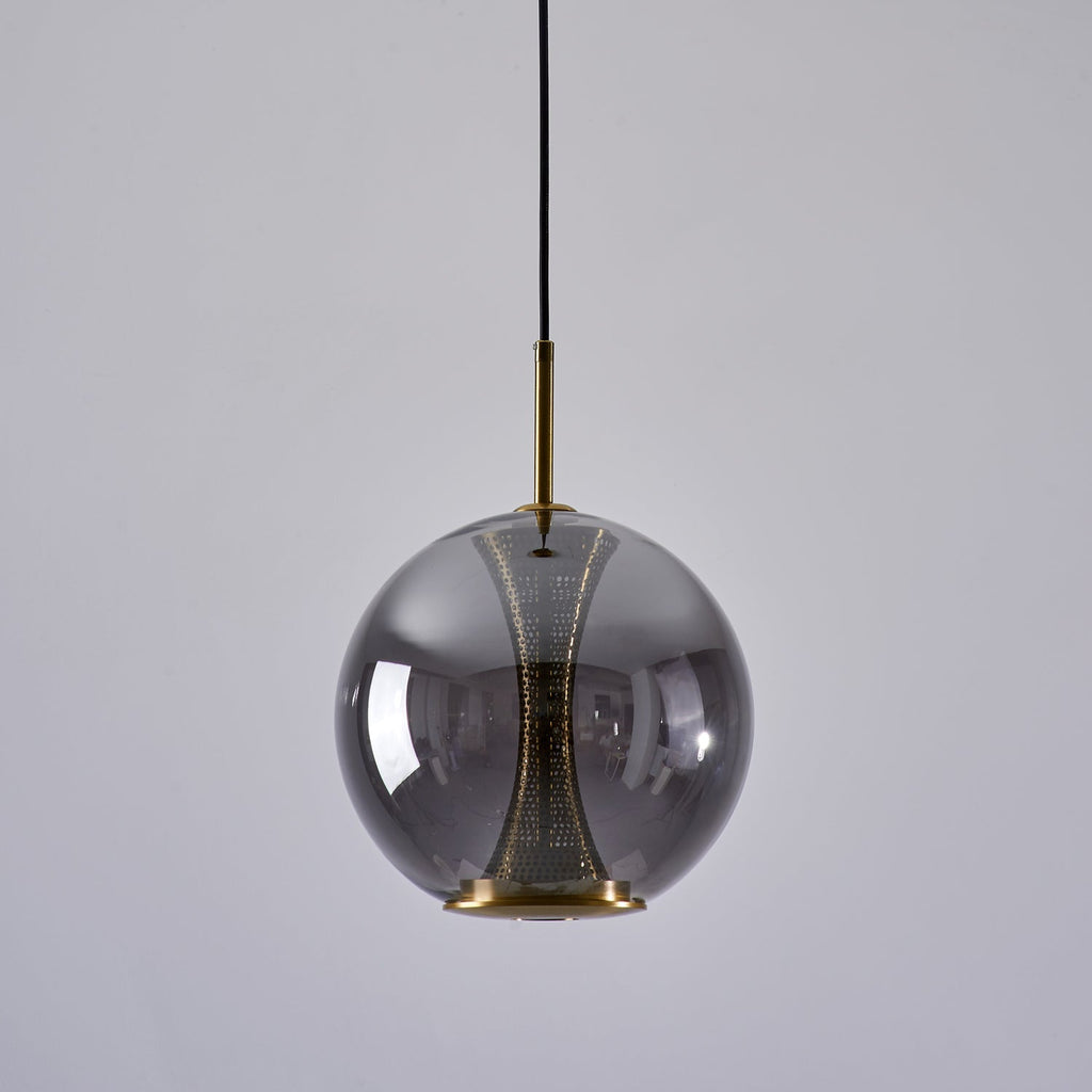 Apedo Pendant Light | Clear Glass & Metal | Gold Finish
