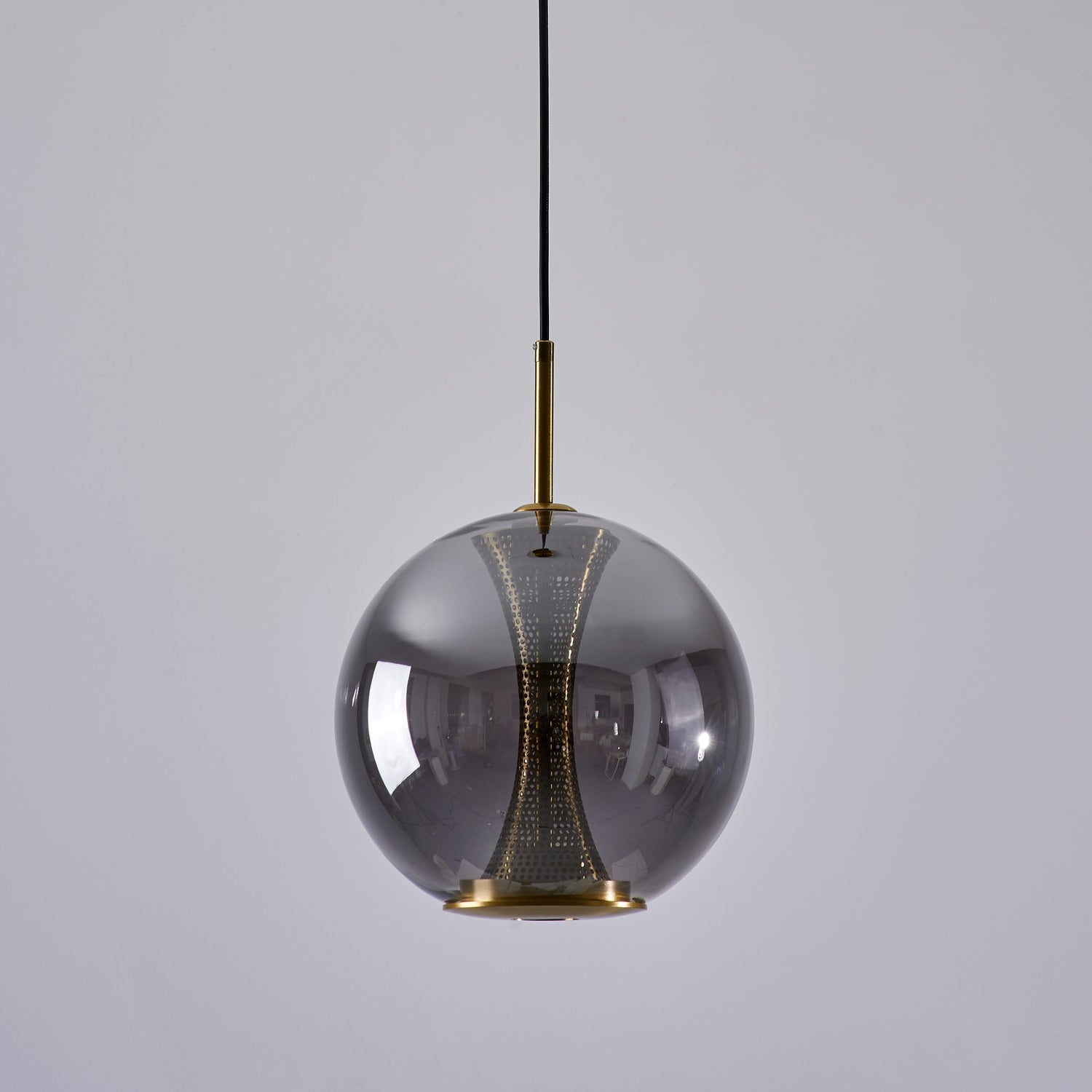 Apedo Pendant Light | Clear Glass & Metal | Gold Finish