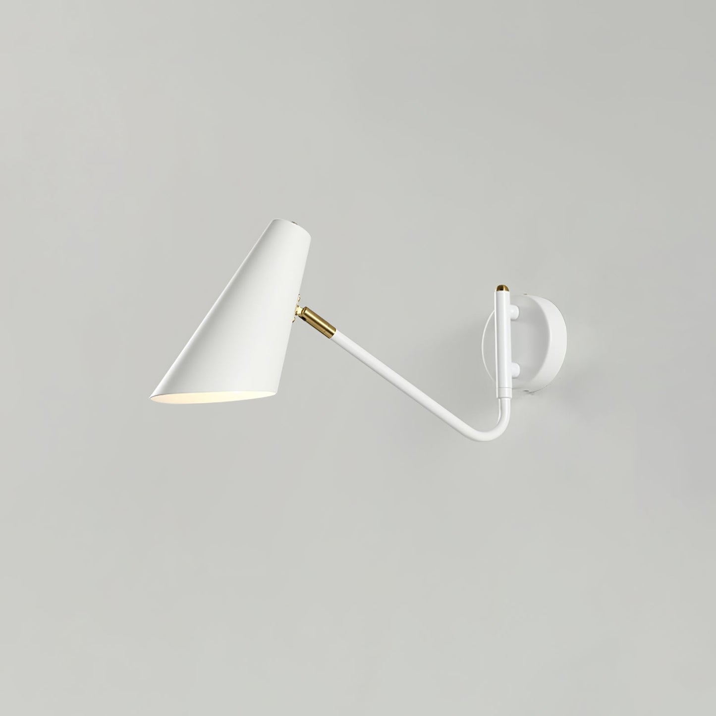 Apex Wall Sconce | Modern Minimalist Design | Black & Brass Finish