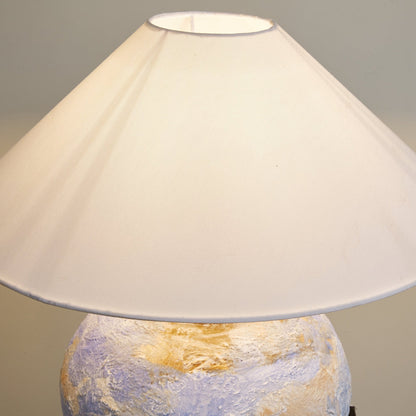 Aquarelle Terra Table Lamp | Ceramic Base | Blue