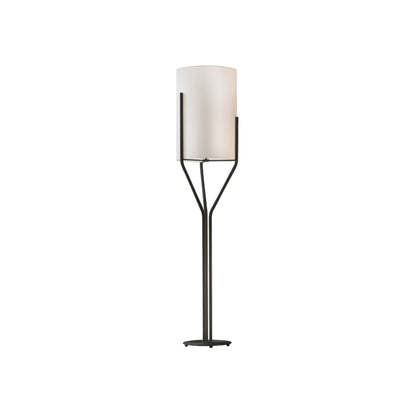 Arborescence Floor Lamp | Brass & Linen | Custom Height Options