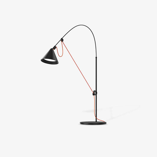 Ensure Black Table Lamp | Adjustable Height | Black