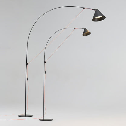 Ensure Black Table Lamp | Adjustable Height | Black