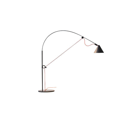 Ensure Black Table Lamp | Adjustable Height | Black