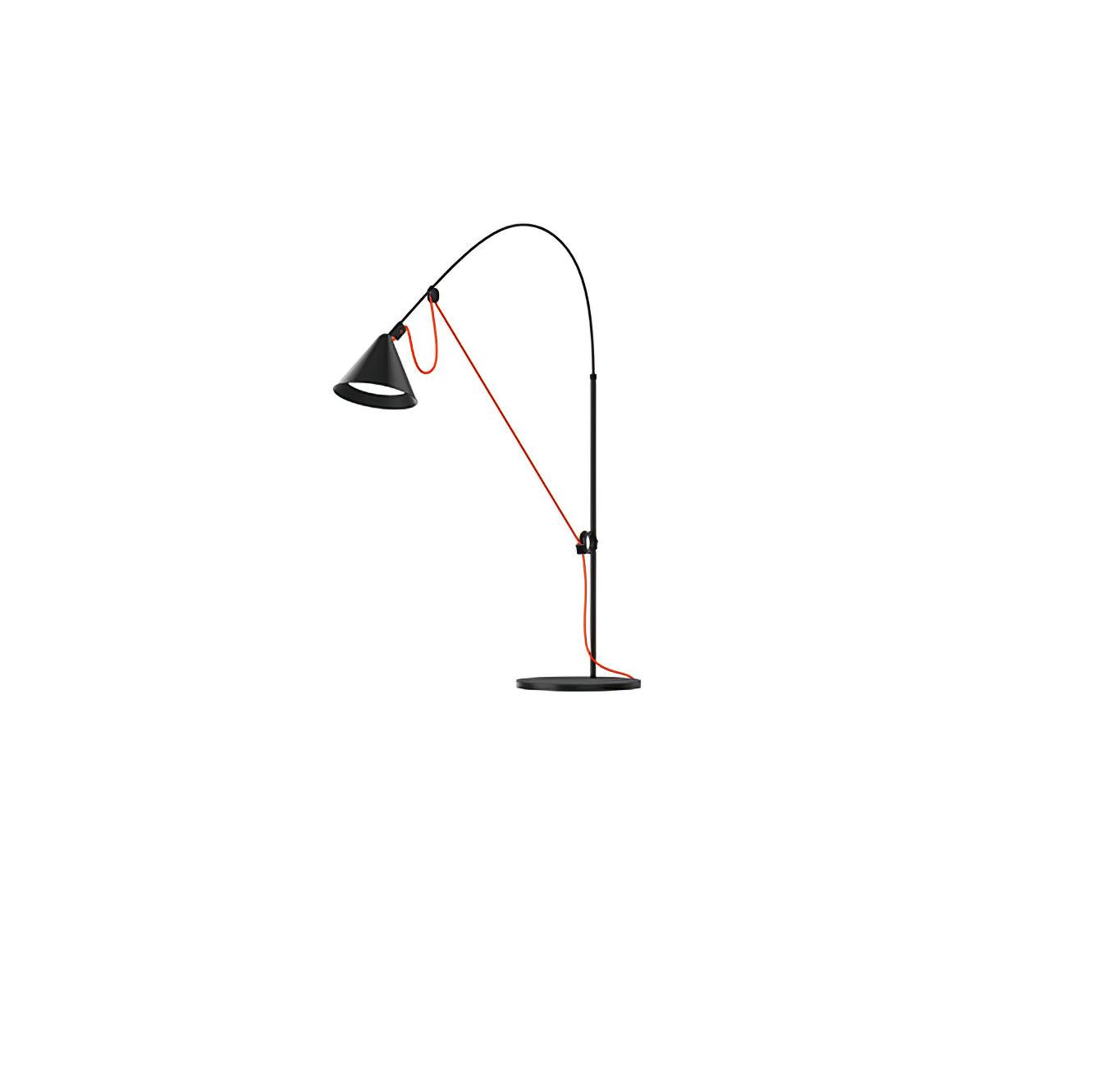 Ensure Black Table Lamp | Adjustable Height | Black