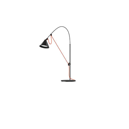 Ensure Black Table Lamp | Adjustable Height | Black