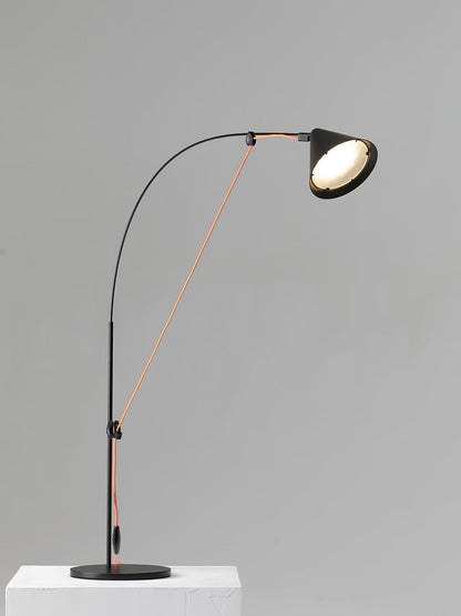 Ensure Black Table Lamp | Adjustable Height | Black