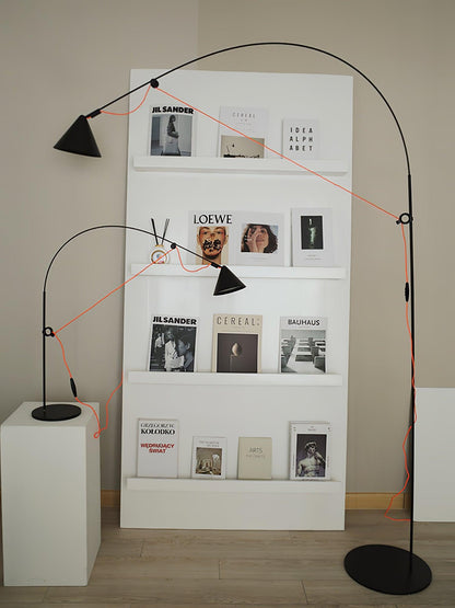 Ensure Black Table Lamp | Adjustable Height | Black
