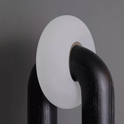 Arcadia Table Lamp | Wooden Design | Wood, Walnut, Black Finishes