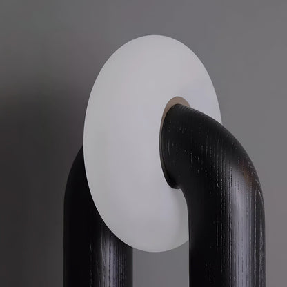 Arcadia Table Lamp | Wooden Design | Wood, Walnut, Black Finishes