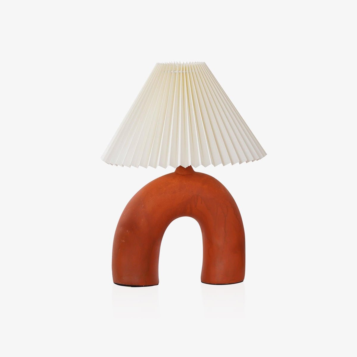 Arched Table Lamp | Ceramic | Skin, Beige