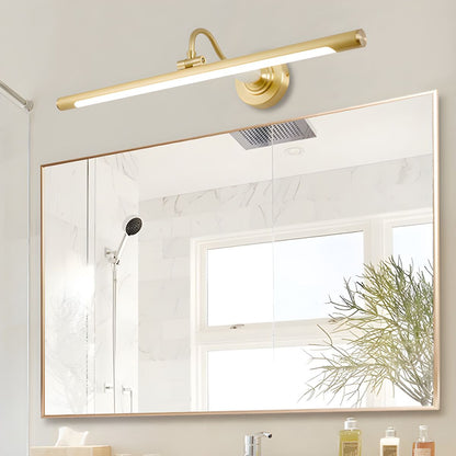 Archer Art Linear Wall Light | Antique Gold Finish | Various Sizes