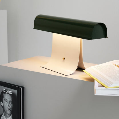 Archive Table Lamp | Metal & Stainless Steel | Black Shade